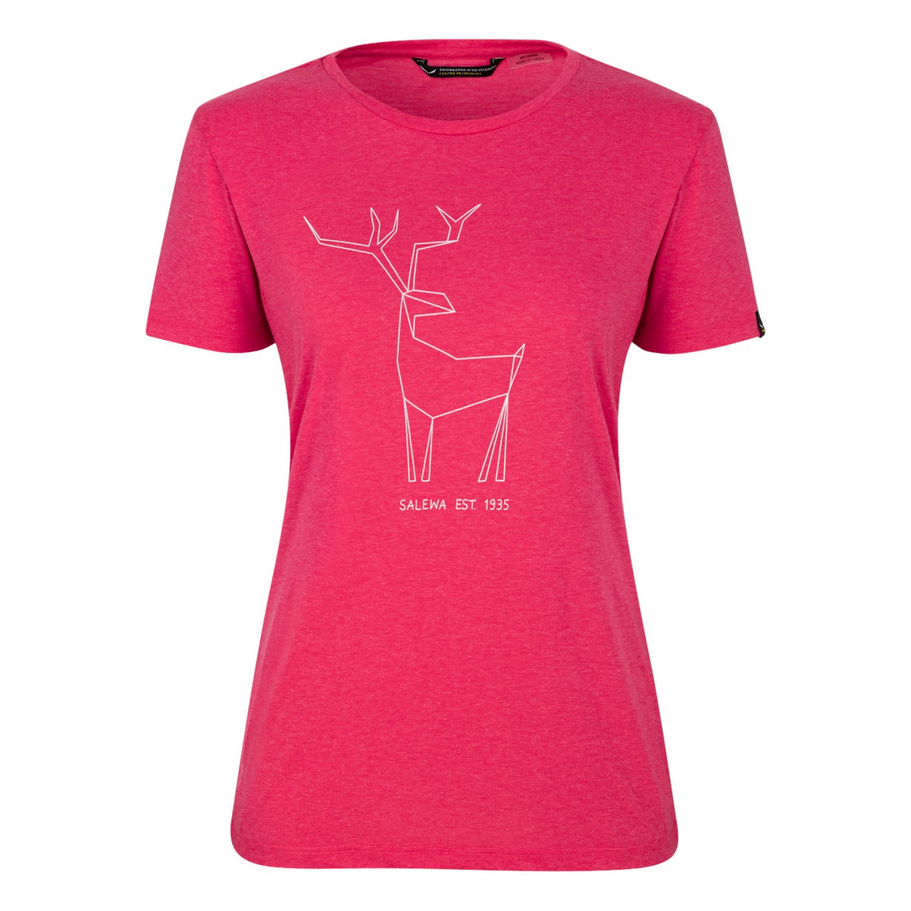 Salewa Deer Dry Short Sleeve Bayan T-Shirts Pembe Türkiye 864073RKZ